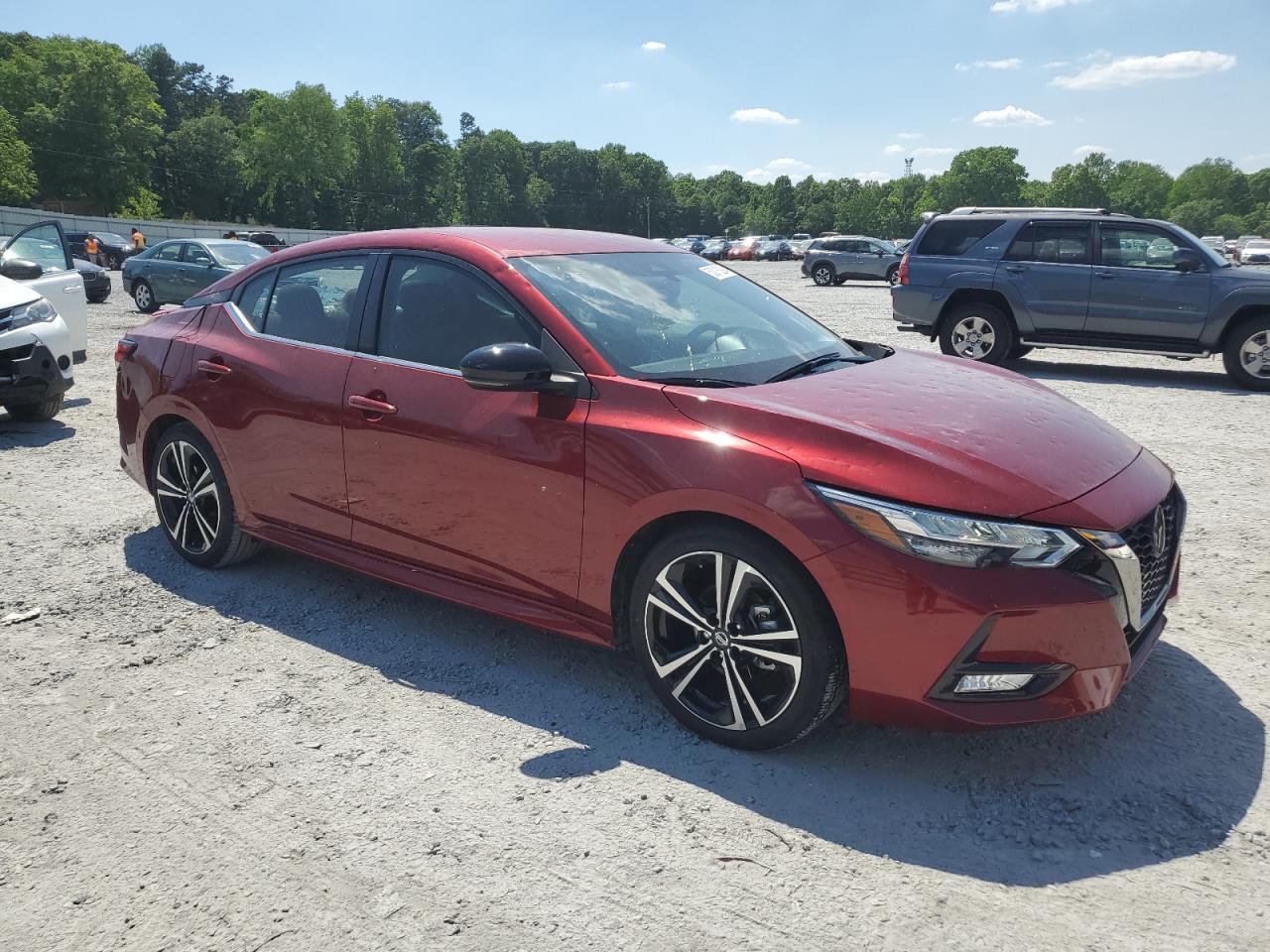 2022 NISSAN SENTRA SR VIN:3N1AB8DV5NY297026