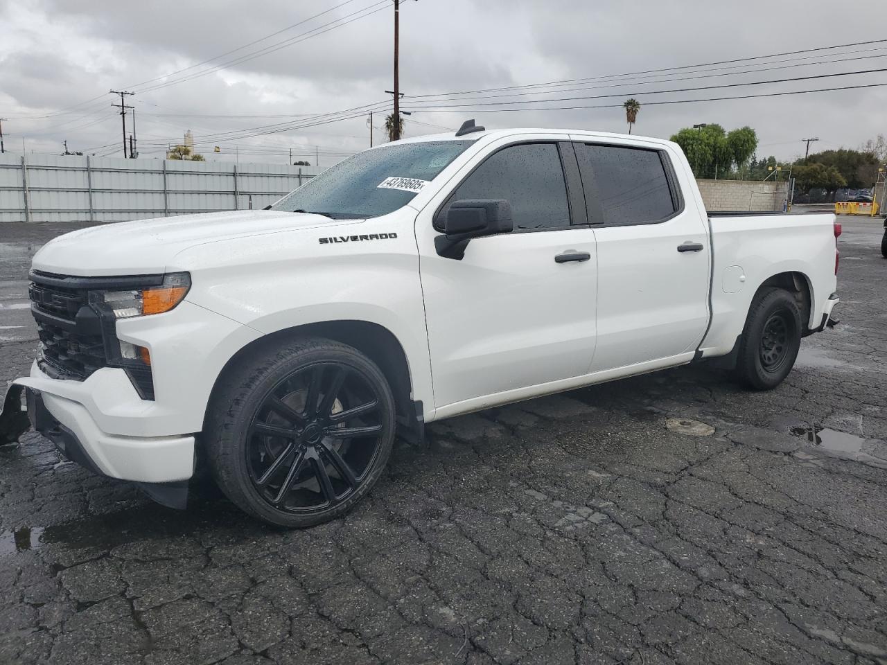 2022 CHEVROLET SILVERADO C1500 CUSTOM VIN:3GCPABEK8NG519057