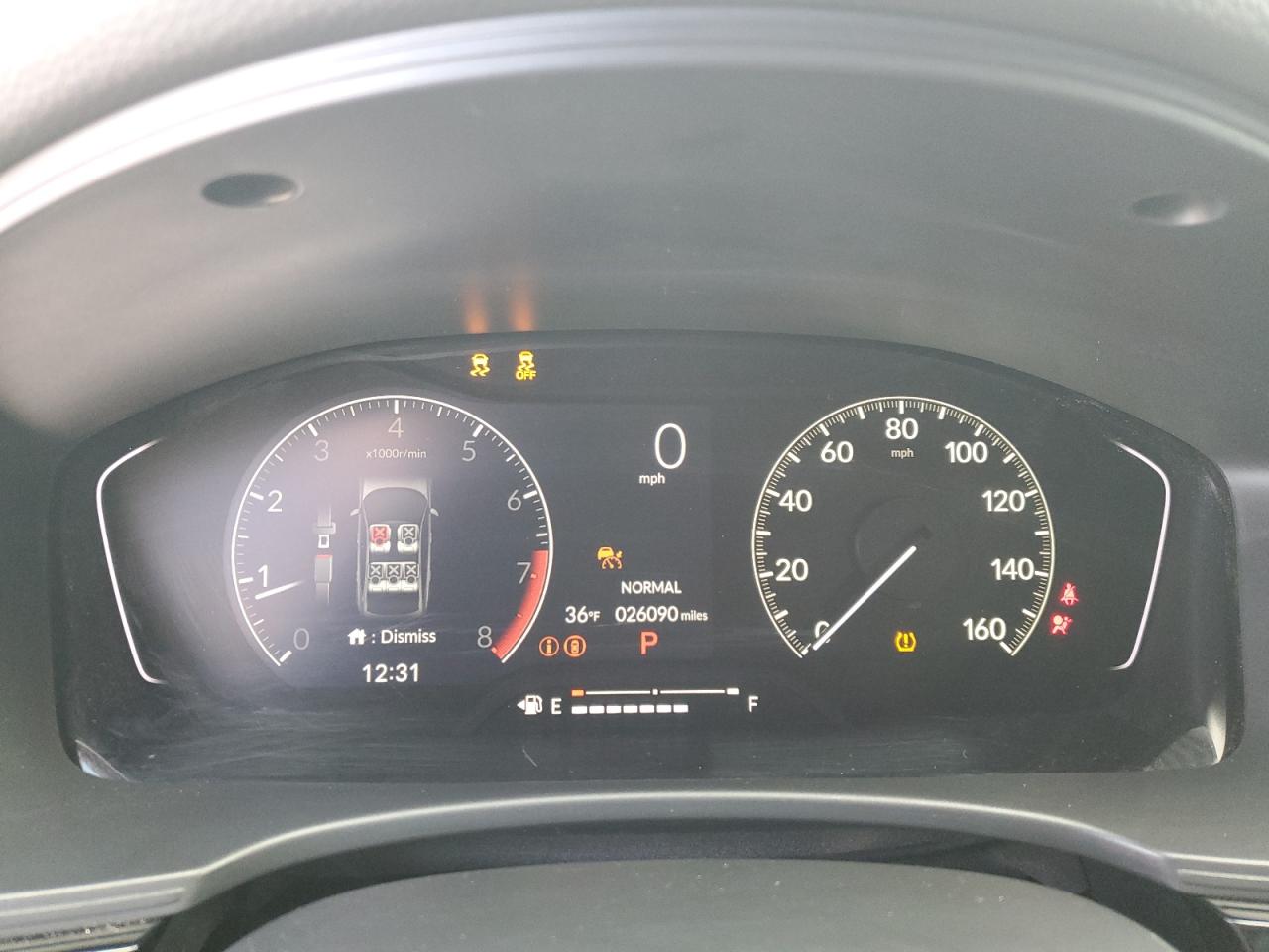 2022 HONDA CIVIC SPORT VIN:2HGFE2F59NH608906