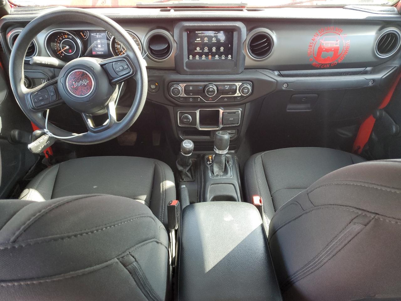 2023 JEEP GLADIATOR SPORT VIN:1C6HJTAG7PL556318