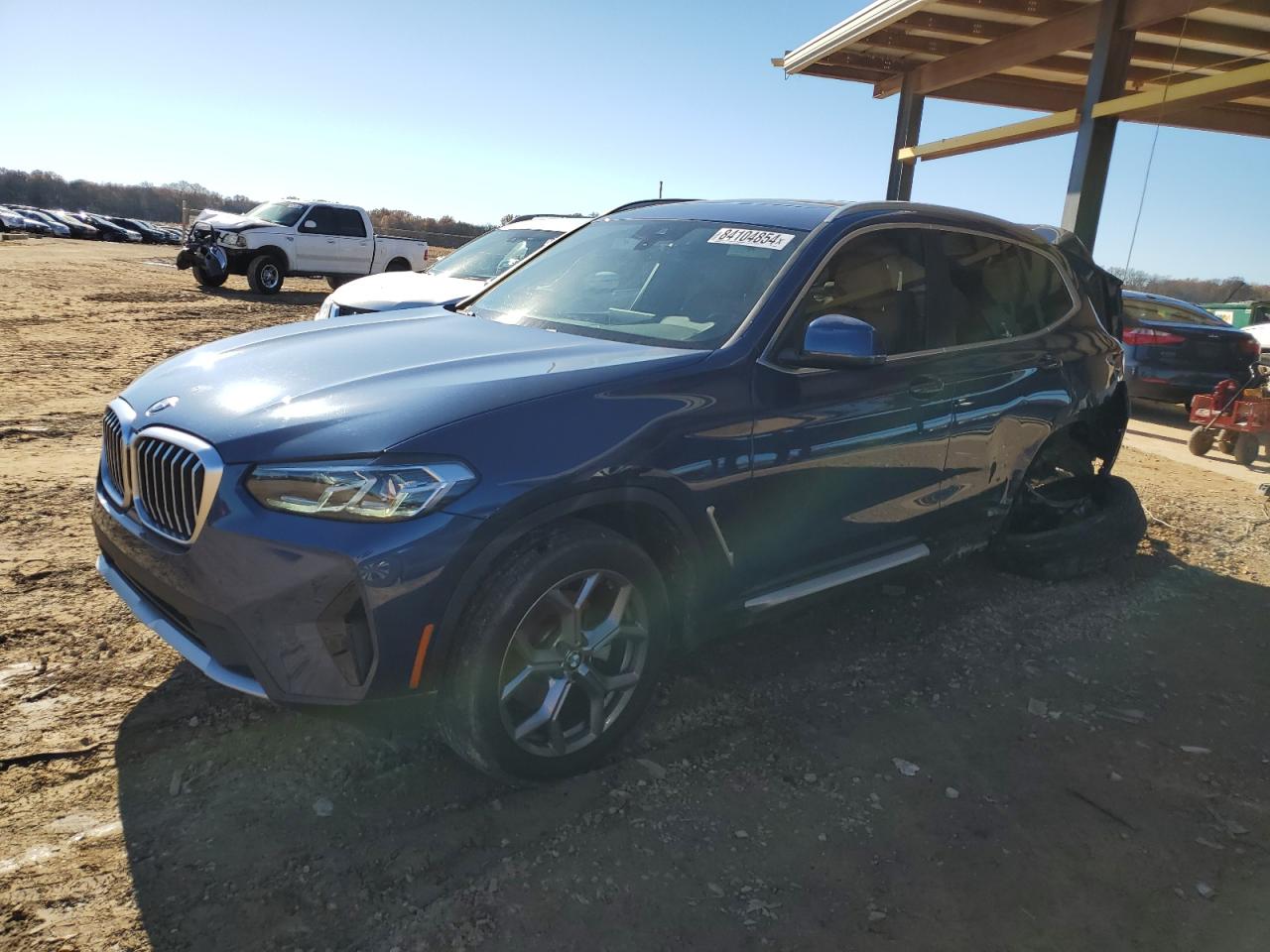 2022 BMW X3 SDRIVE30I VIN:5UX43DP04N9M75383
