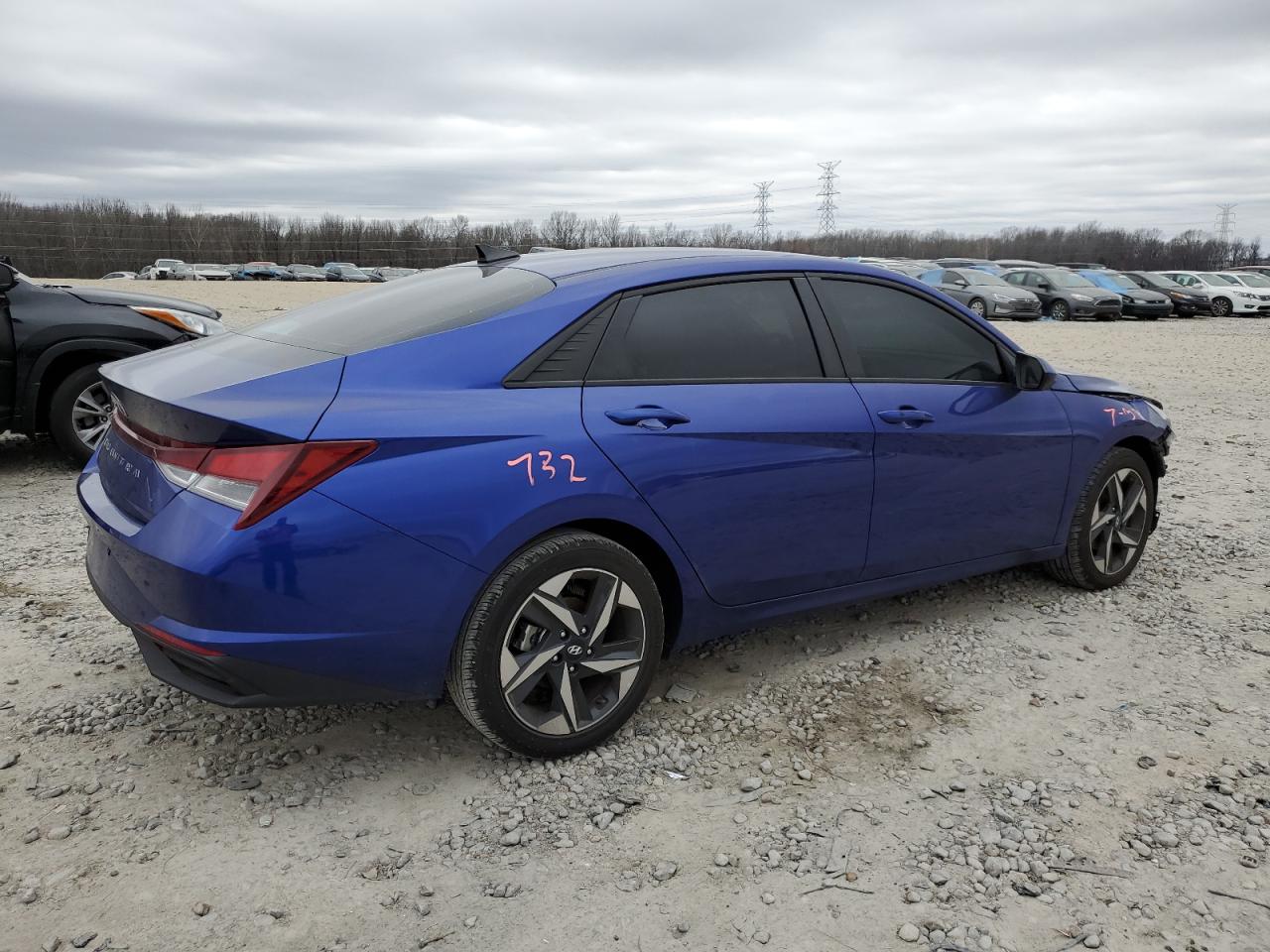 2023 HYUNDAI ELANTRA SEL VIN:KMHLS4AG3PU614551