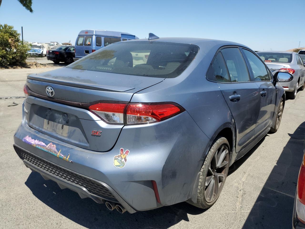 2022 TOYOTA COROLLA SE VIN:WP0AA2A8XNS255297