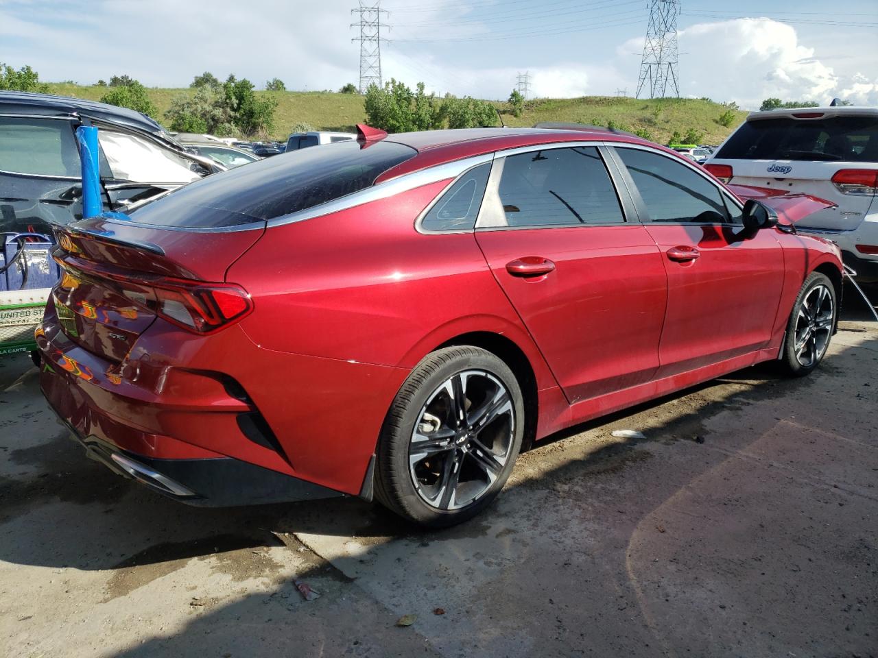 2022 KIA K5 GT LINE VIN:5XXG64J28NG155616