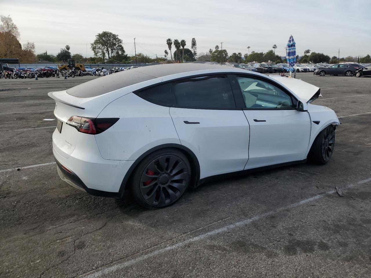 2022 TESLA MODEL Y  VIN:7SAYGDEF2NF366315
