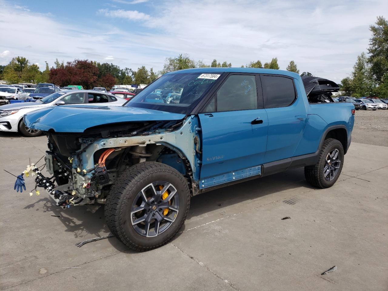 2022 RIVIAN R1T LAUNCH EDITION VIN:7FCTGAAL1NN002786