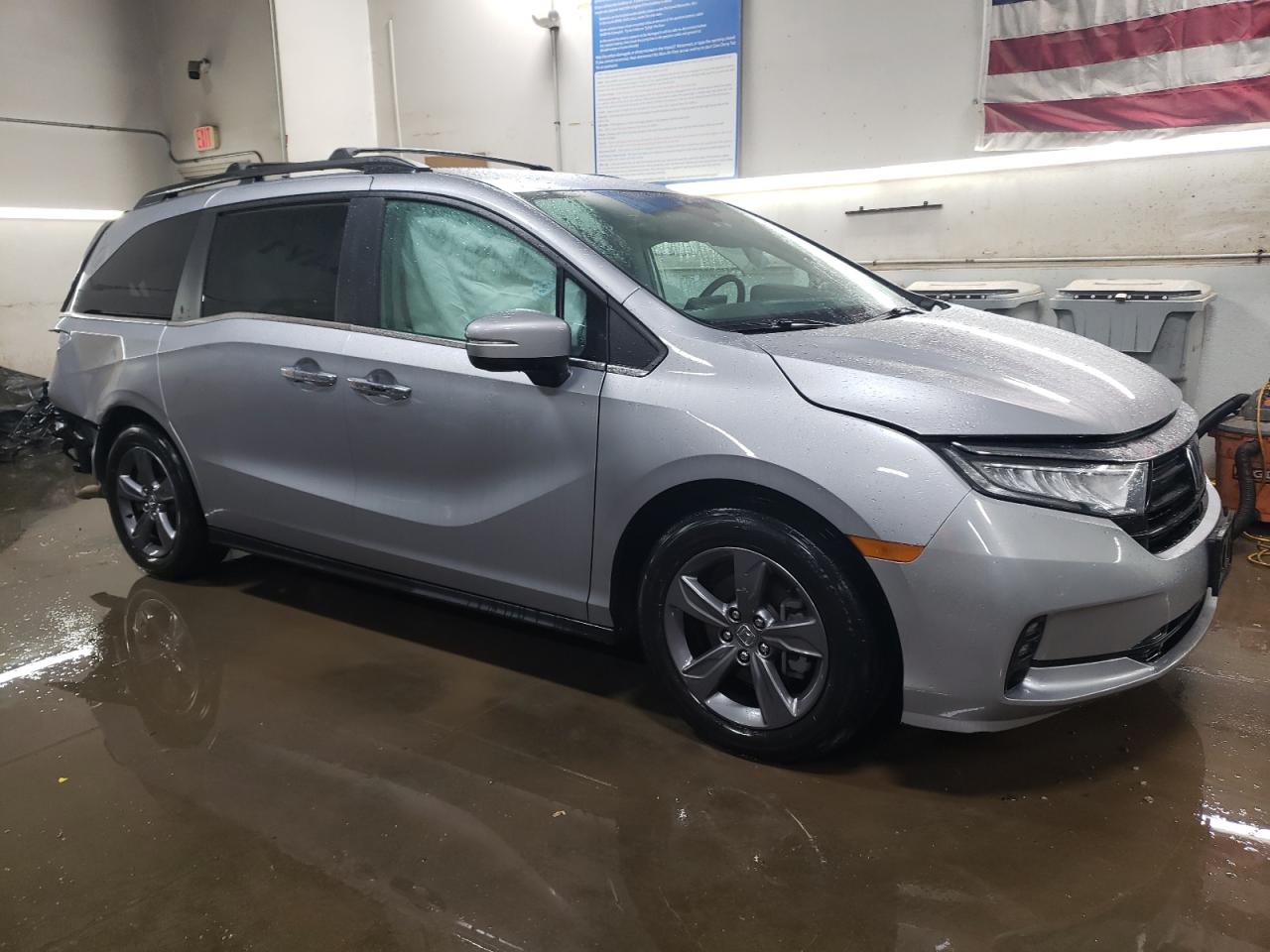2022 HONDA ODYSSEY EX VIN:5FNRL6H58NB029322