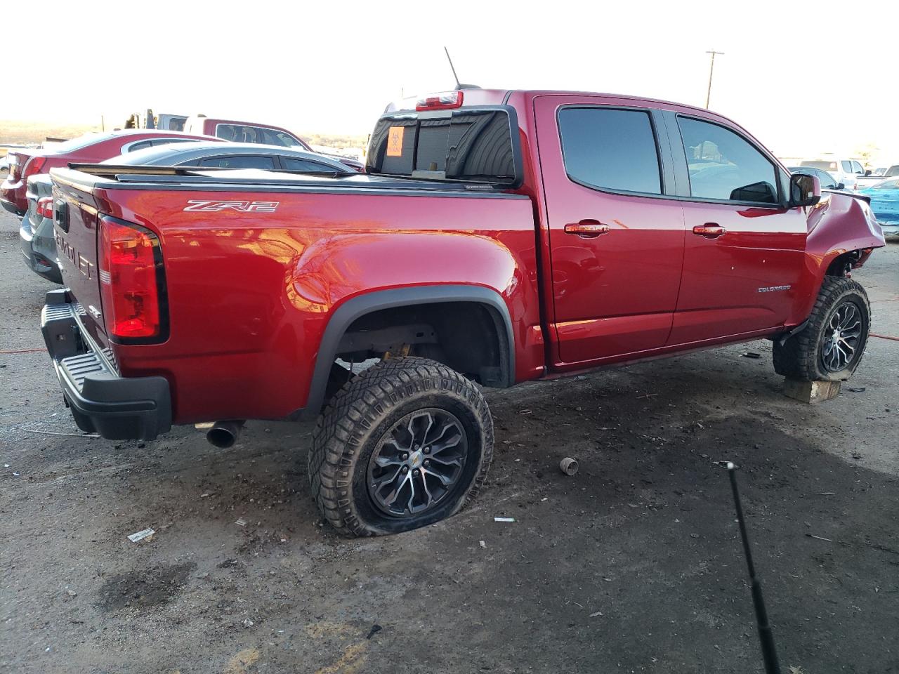 2022 CHEVROLET COLORADO ZR2 VIN:1GCGTEEN3N1116446