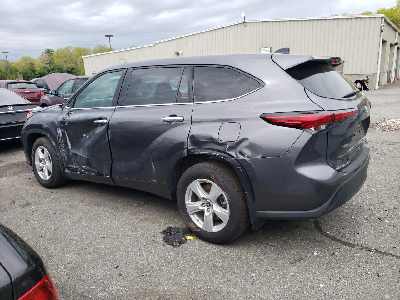 2022 TOYOTA HIGHLANDER HYBRID LE VIN:5TDBBRCH2NS559661