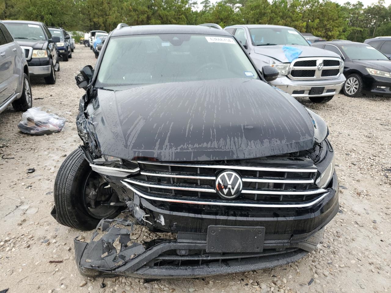 2022 VOLKSWAGEN TIGUAN SE VIN:3VV3B7AX5NM107577