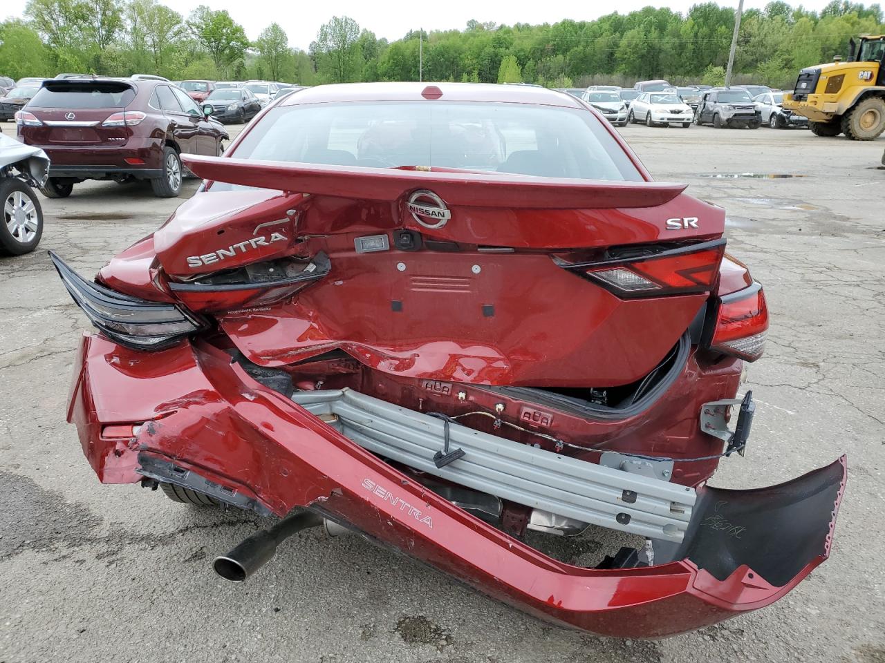 2022 NISSAN SENTRA SR VIN:3N1AB8DV5NY313175
