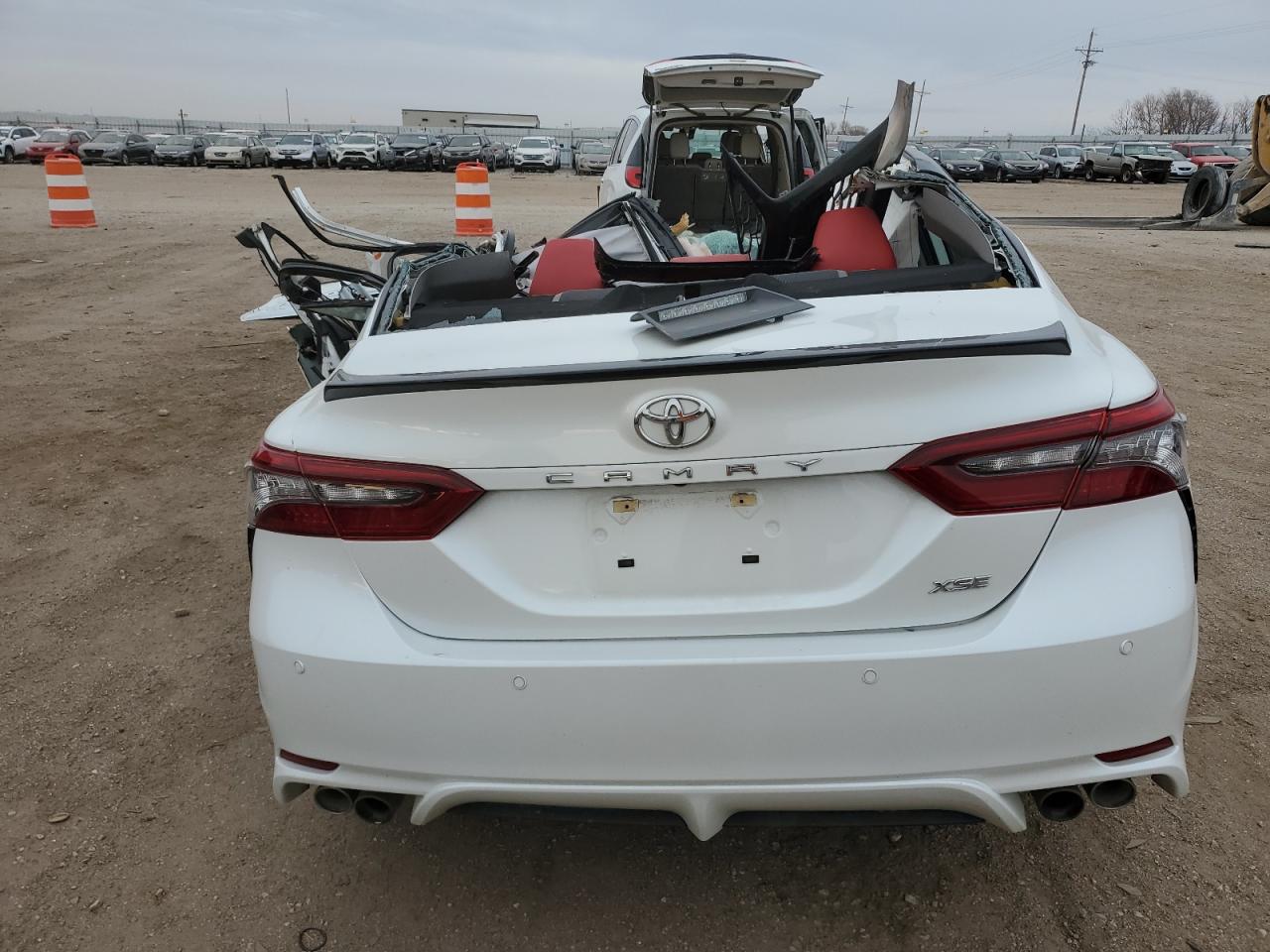 2022 TOYOTA CAMRY TRD VIN:4T1KZ1AK0NU067195