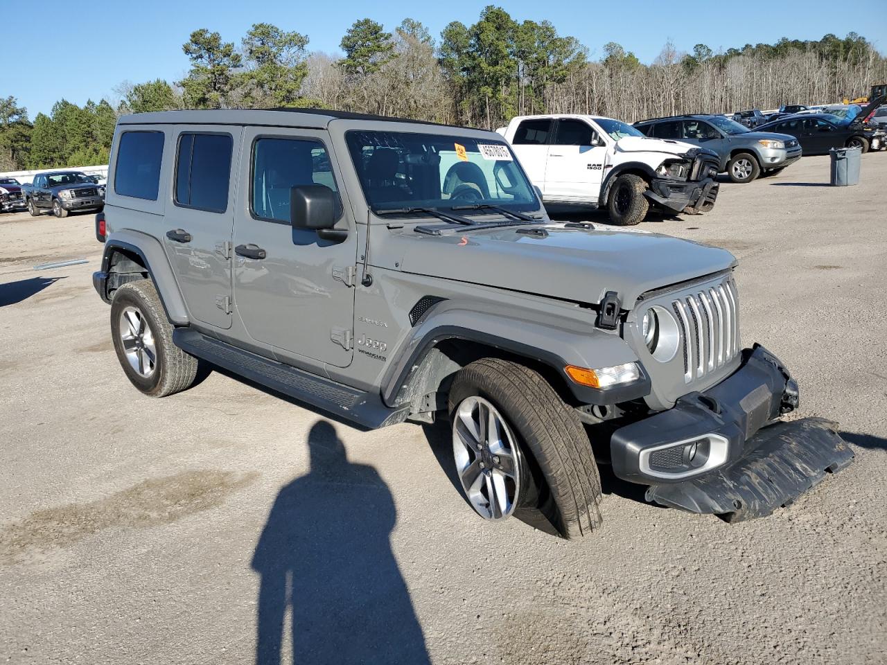 2022 JEEP WRANGLER UNLIMITED SAHARA VIN:1C4HJXEG2NW115847
