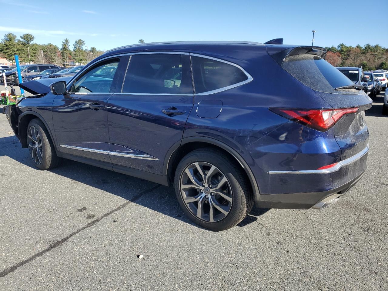 2022 ACURA MDX TECHNOLOGY VIN:5J8YE1H49NL050047