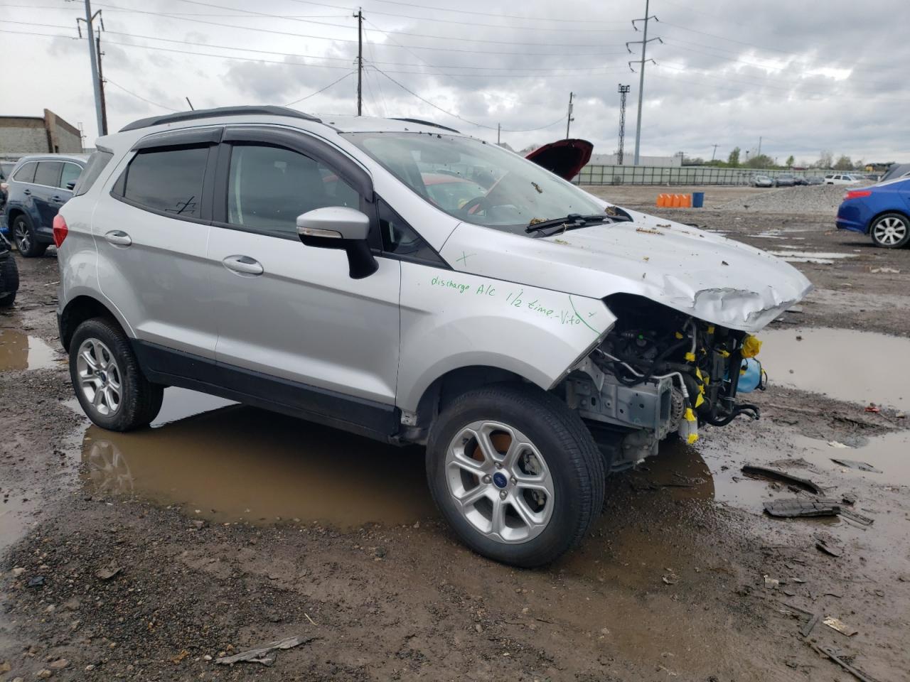 2022 FORD ECOSPORT SE VIN:MAJ6S3GL2NC464540