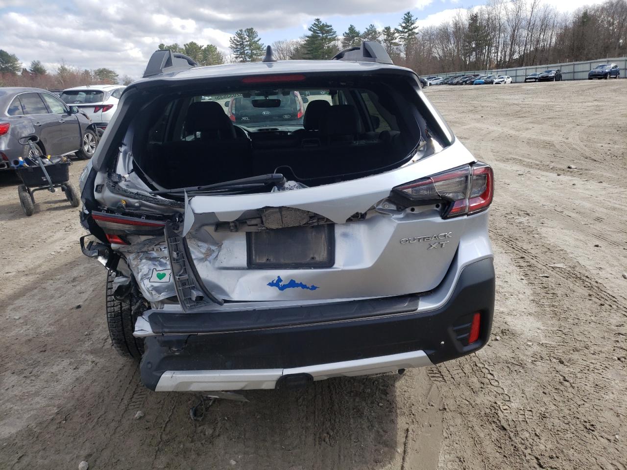 2022 SUBARU OUTBACK LIMITED XT VIN:4S4BTGND1N3259229