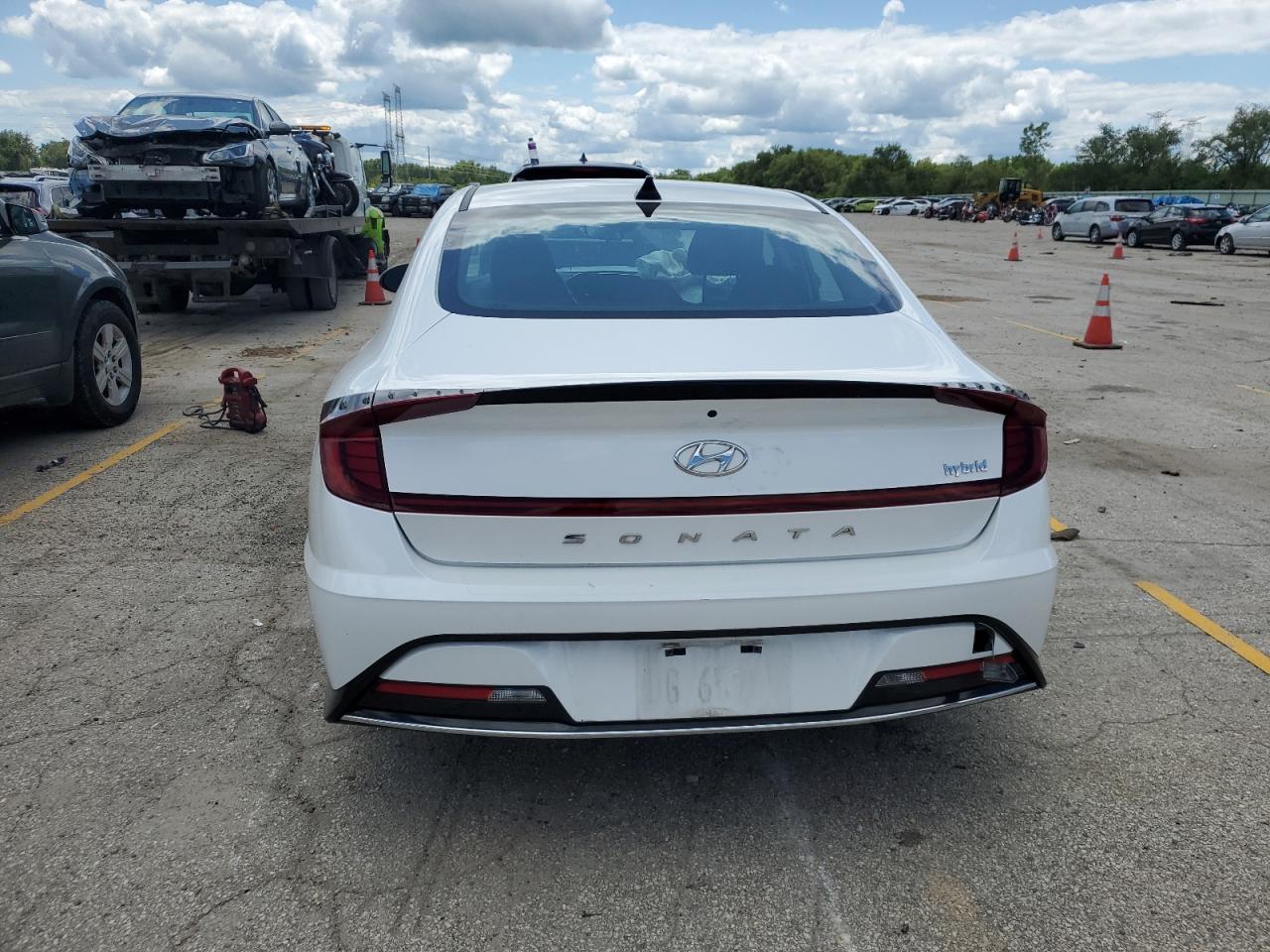 2022 HYUNDAI SONATA HYBRID VIN:KMHL34JJ3NA050696