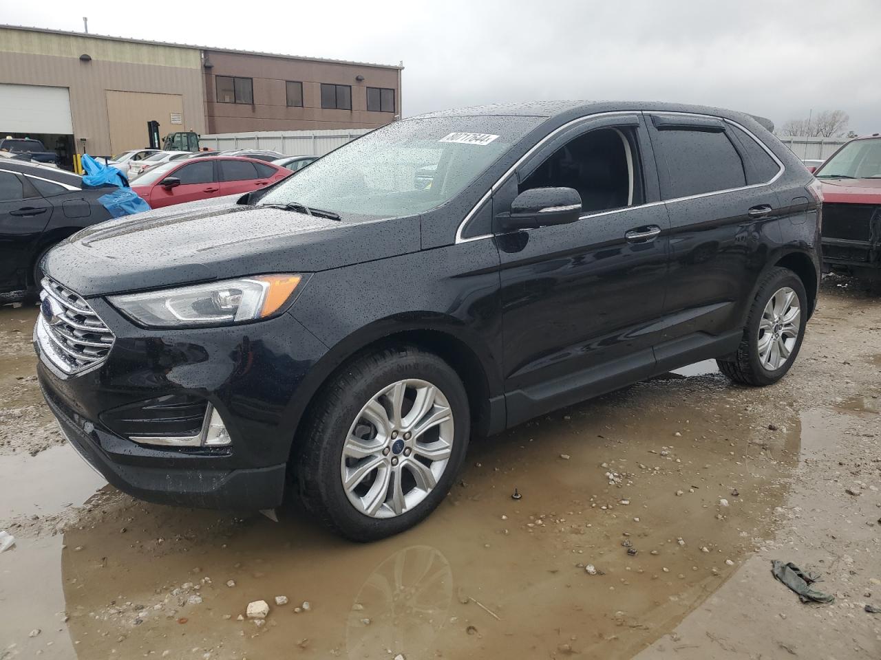 2022 FORD EDGE TITANIUM VIN:2FMPK4K94NBA34469