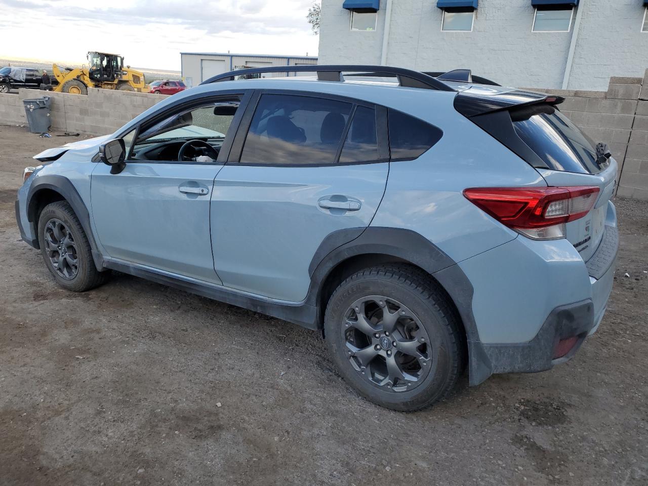 2022 SUBARU CROSSTREK SPORT VIN:JF2GTHRC5NH254489