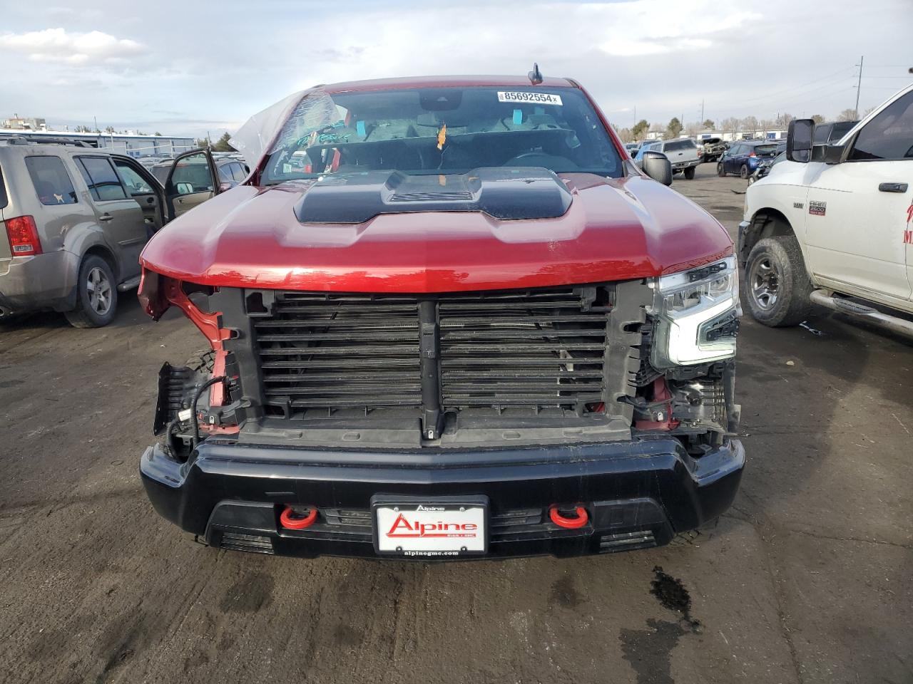 2023 CHEVROLET SILVERADO K1500 LT TRAIL BOSS VIN:3GCUDFEL2PG139998