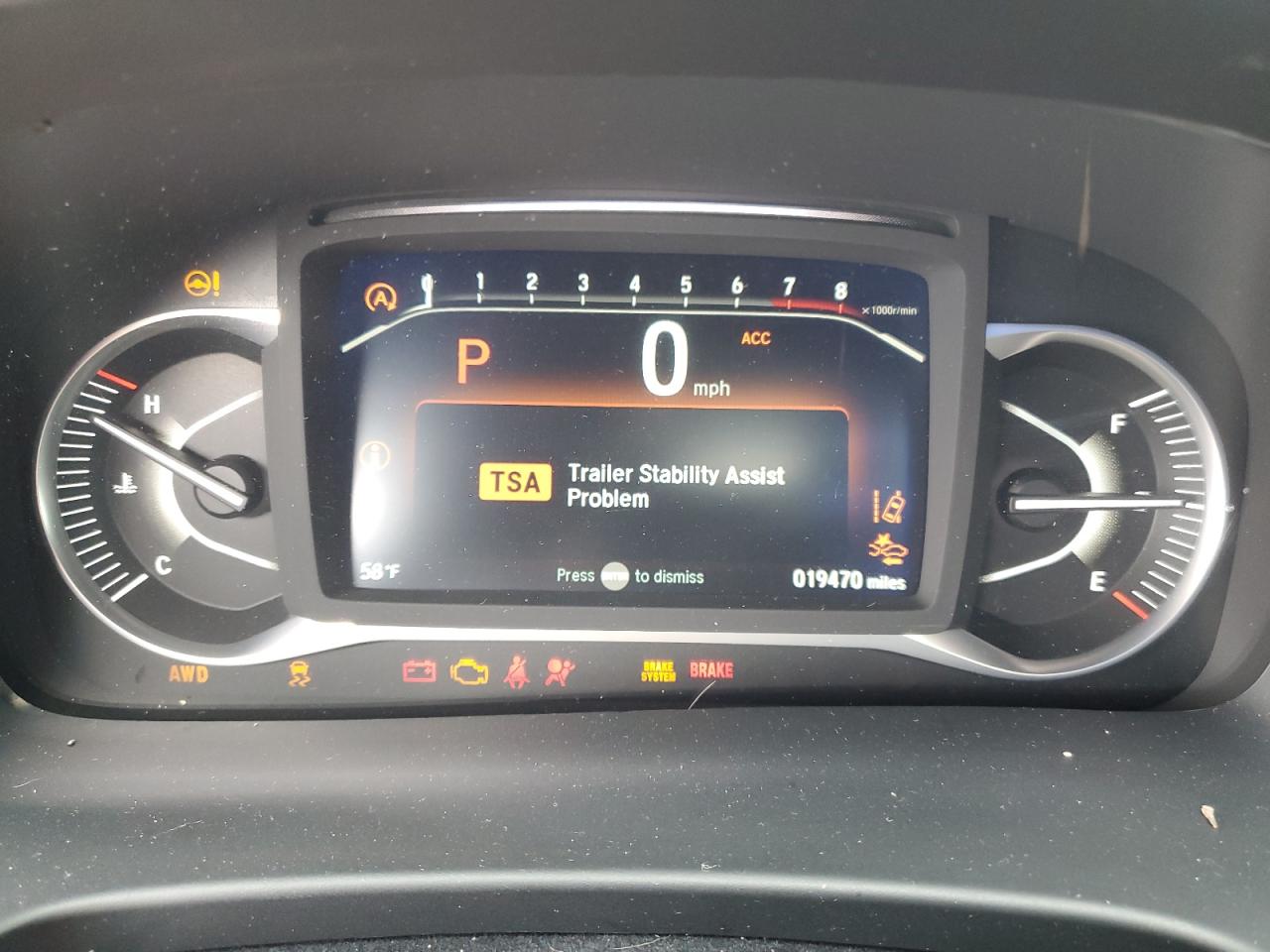 2023 HONDA PASSPORT EXL VIN:5FNYF8H58PB031685