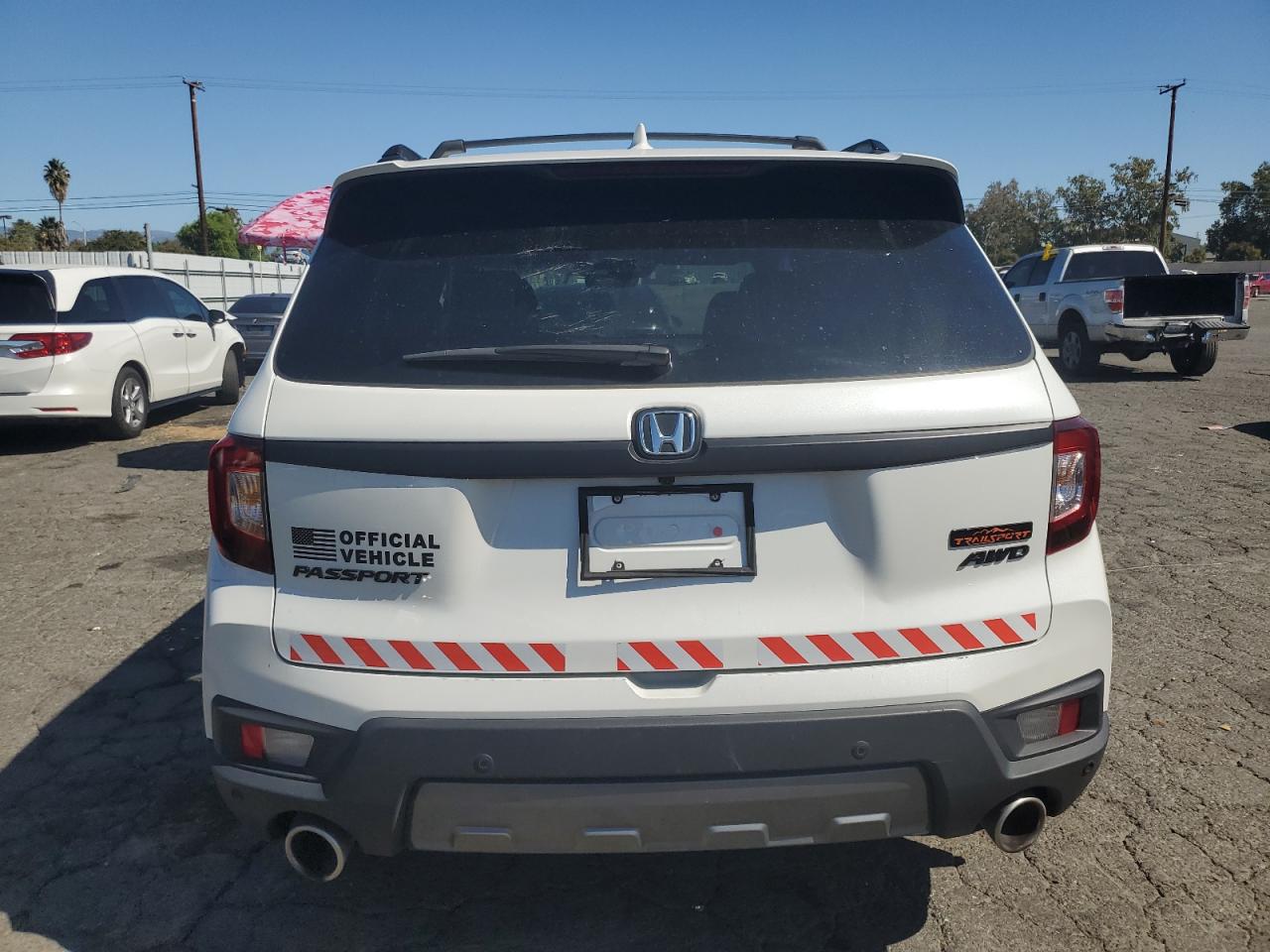 2022 HONDA PASSPORT TRAIL SPORT VIN:5FNYF8H60NB015079
