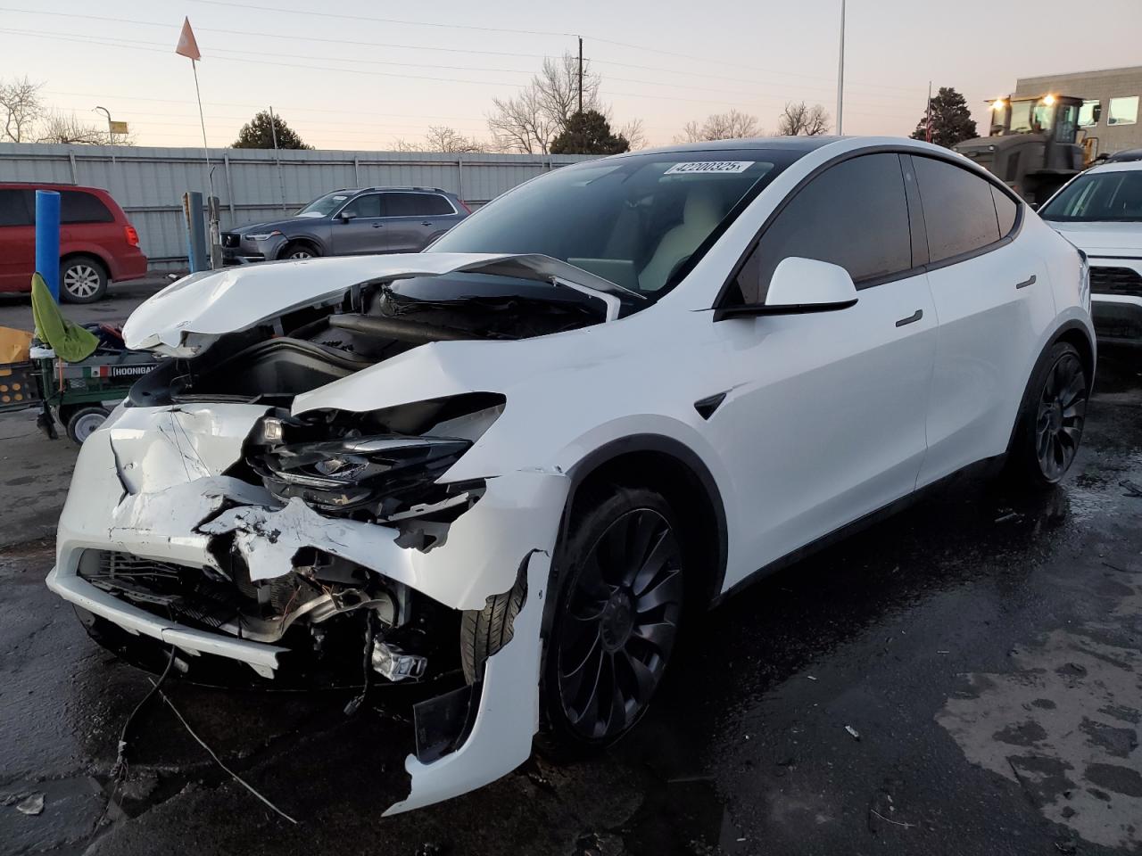2022 TESLA MODEL Y  VIN:7SAYGDEF7NF545885