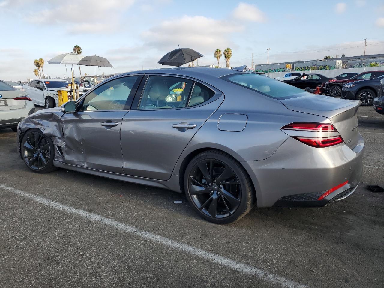 2023 GENESIS G70 BASE VIN:KMTG34TA0PU120788