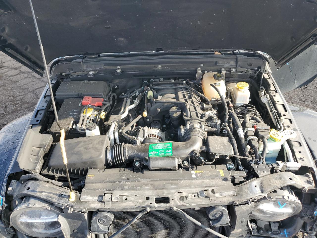 2022 JEEP GLADIATOR OVERLAND VIN:1C6HJTFG0NL100893