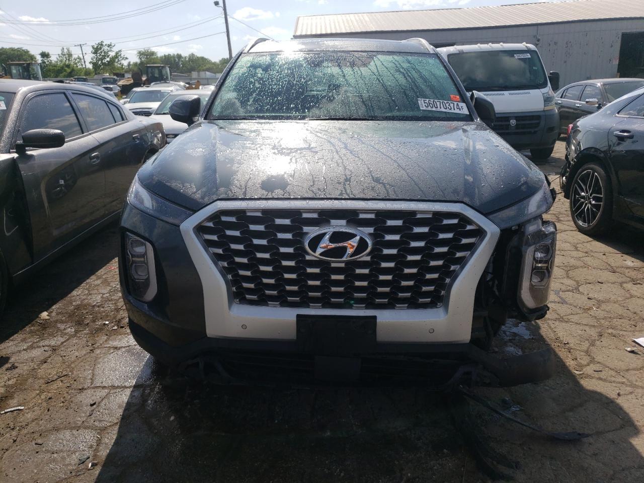 2022 HYUNDAI PALISADE SEL VIN:KM8R4DHE1NU430070