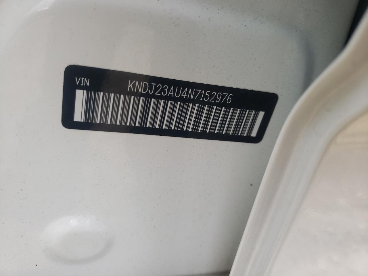 2022 KIA SOUL LX VIN:KNDJ23AU4N7152976