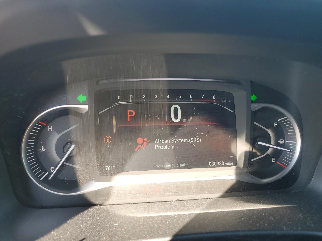 2022 HONDA PASSPORT EXL VIN:5FNYF7H50NB005413