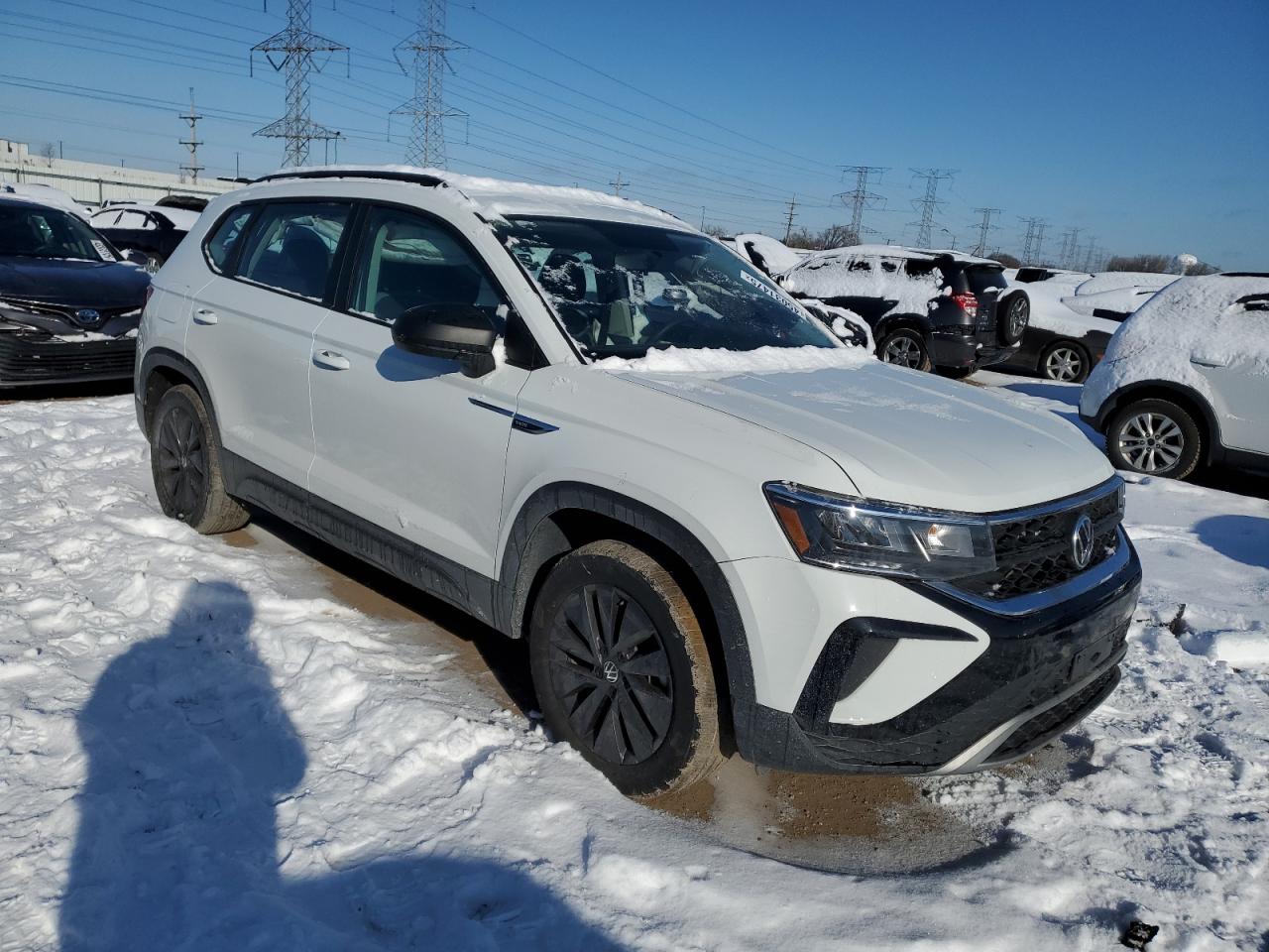 2022 VOLKSWAGEN TAOS S VIN:3VVAX7B27NM077185