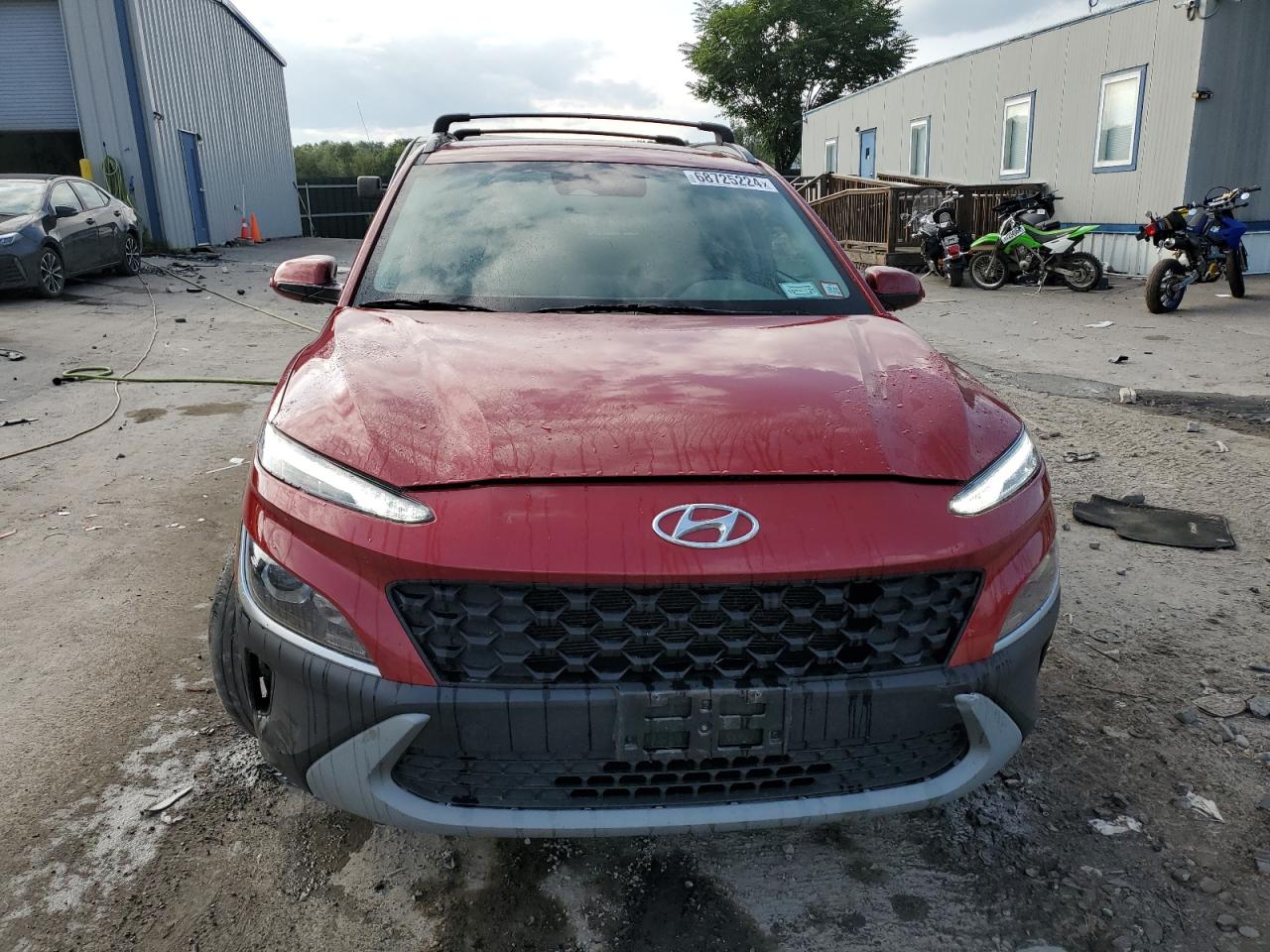 2022 HYUNDAI KONA SEL VIN:KM8K6CAB3NU762744