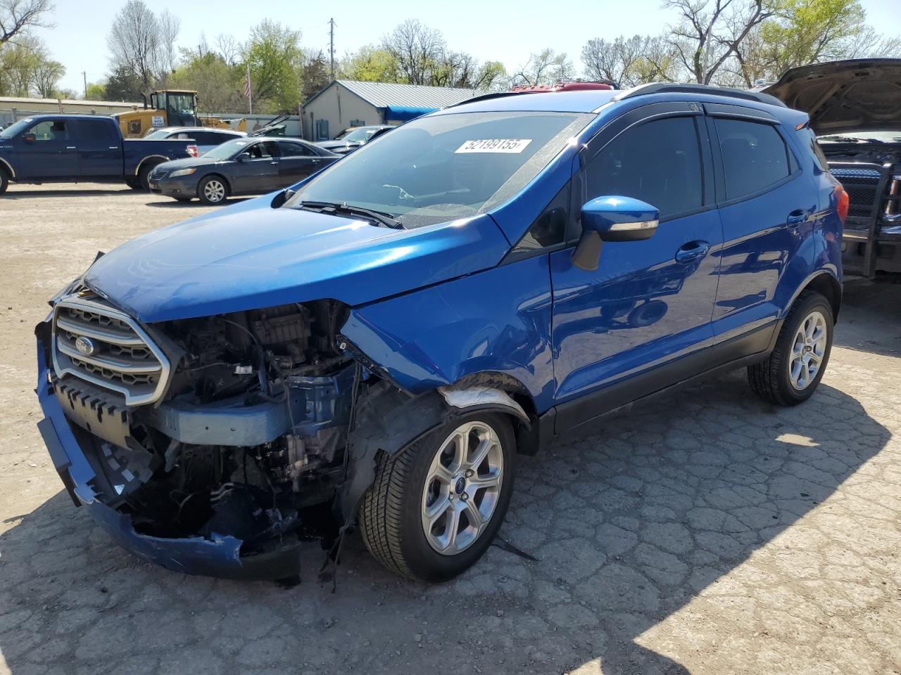 2022 FORD ECOSPORT SE VIN:MAJ6S3GL9NC468116
