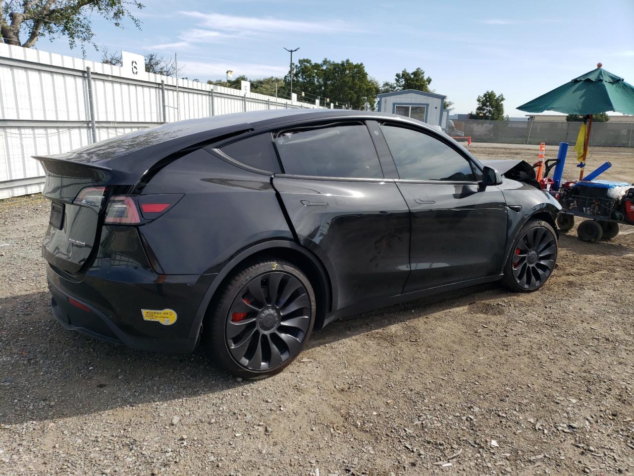 2022 TESLA MODEL Y  VIN:7SAYGDEF2NF468617