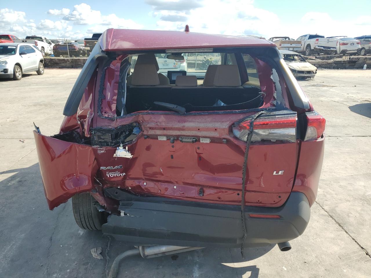 2022 TOYOTA RAV4 LE VIN:2T3H1RFV6NW192860
