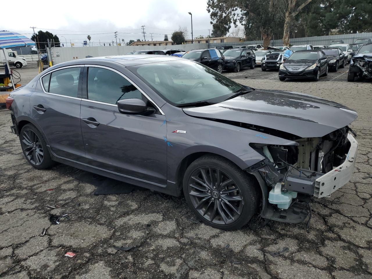 2022 ACURA ILX PREMIUM A-SPEC VIN:19UDE2F89NA002909