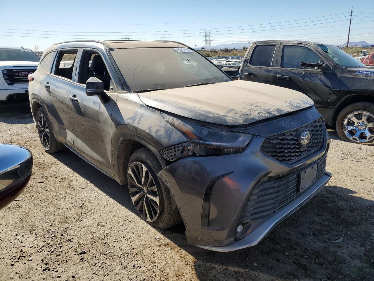 2022 TOYOTA HIGHLANDER XSE VIN:5TDJZRBH9NS164997