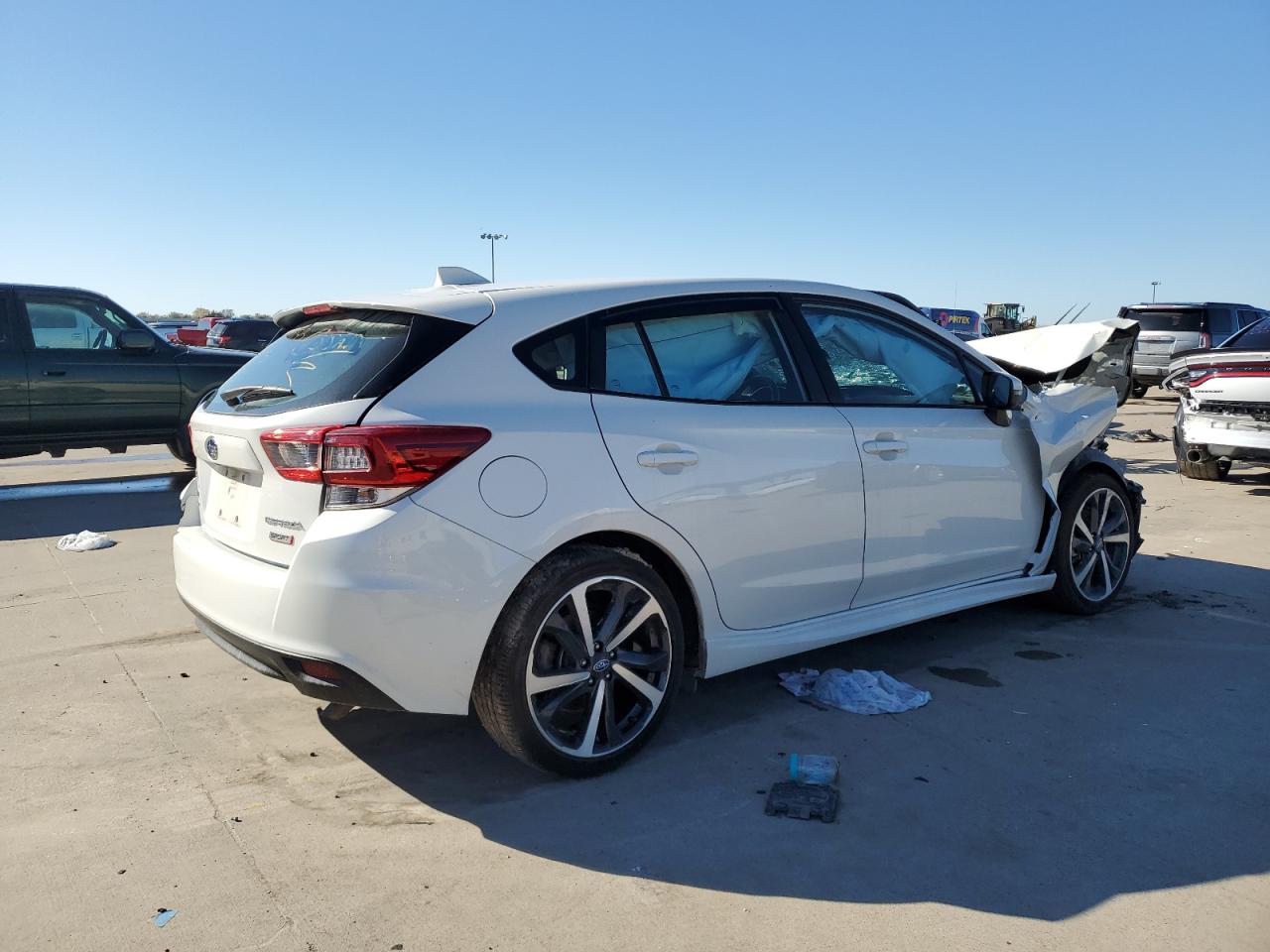 2023 SUBARU IMPREZA SPORT VIN:4S3GTAM69P3709495