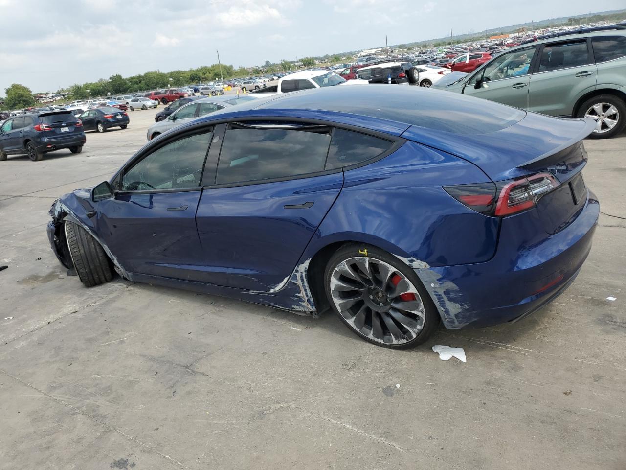 2022 TESLA MODEL 3  VIN:5YJ3E1EC5NF198011