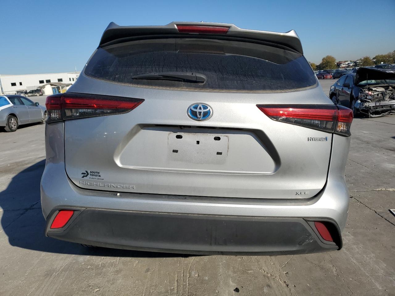2022 TOYOTA HIGHLANDER HYBRID XLE VIN:5TDGARAH8NS515501