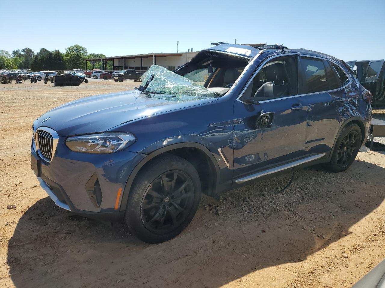 2022 BMW X3 XDRIVE30I VIN:5UX53DP05N9J15270