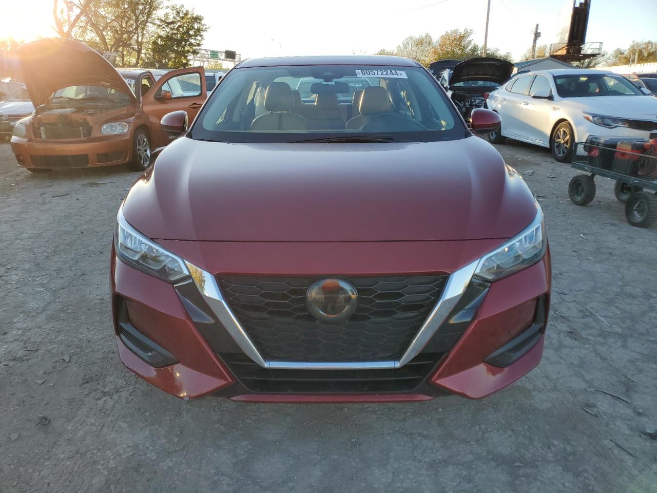 2022 NISSAN SENTRA SV VIN:3N1AB8CVXNY238748