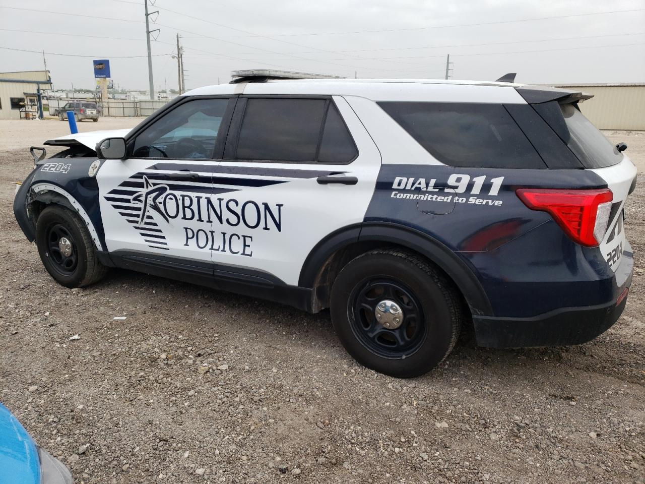 2022 FORD EXPLORER POLICE INTERCEPTOR VIN:1FM5K8AB9NGA20904