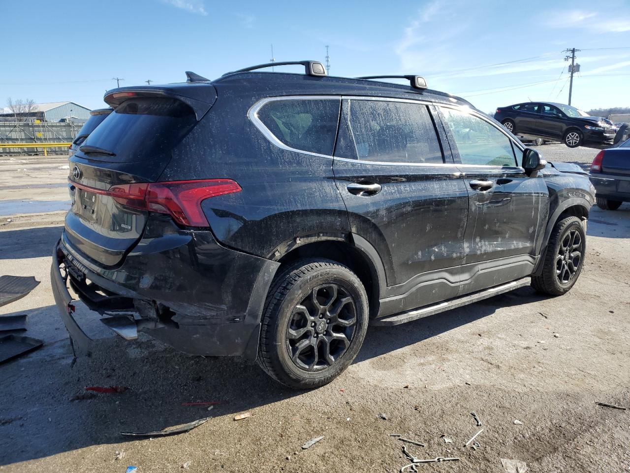 2022 HYUNDAI SANTA FE SEL VIN:5NMS6DAJ4NH455995