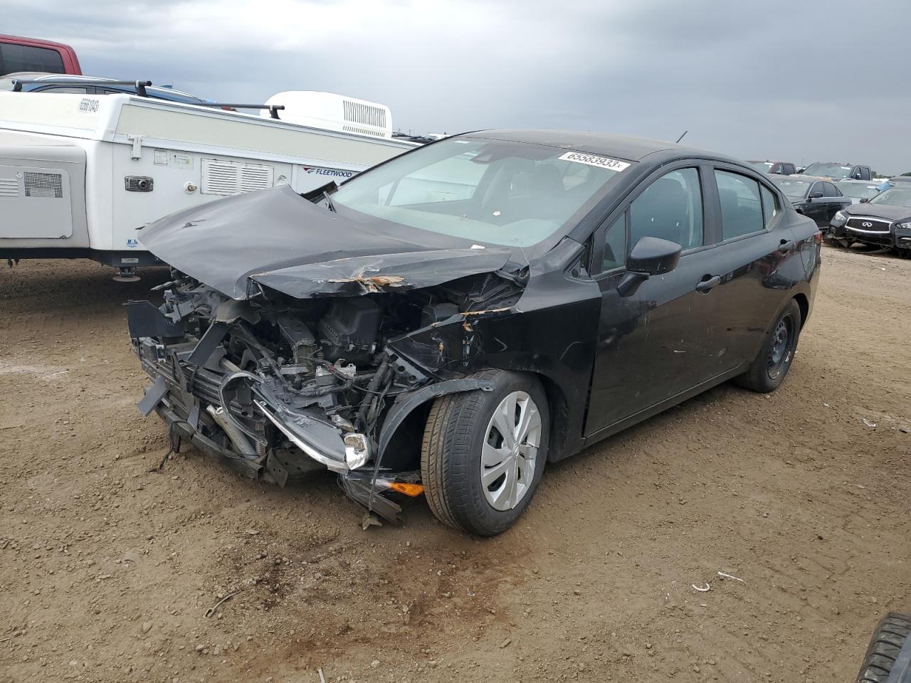 2022 NISSAN VERSA S VIN:3N1CN8DV5NL833048