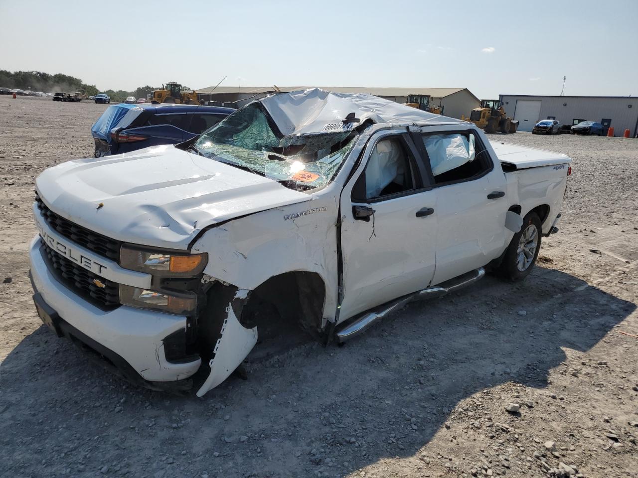 2022 CHEVROLET SILVERADO LTD K1500 CUSTOM VIN:1GCPYBEK7NZ128560