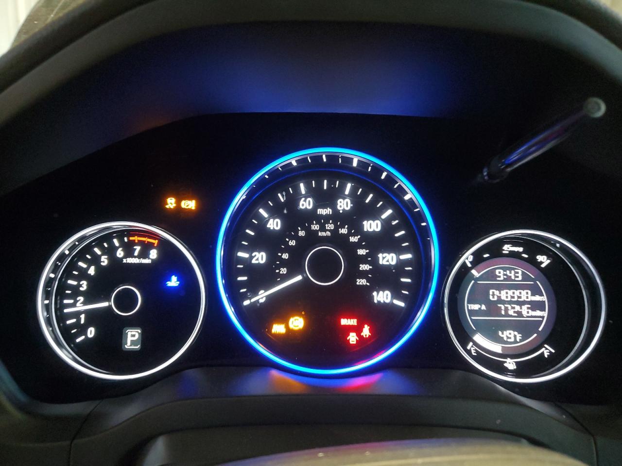 2022 HONDA HR-V LX VIN:3CZRU6H39NM724541