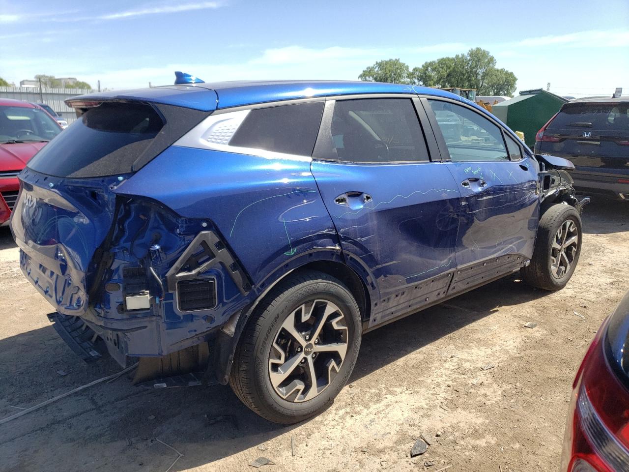 2023 KIA SPORTAGE EX VIN:5XYK33AF4PG012550